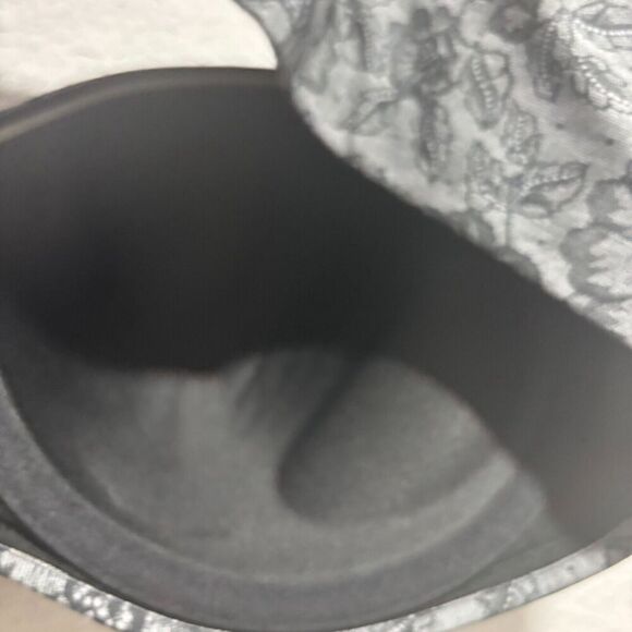 NWT Cacique Women's Bra 46C Gray Floral Lace Multi-Way Strapless Back Closure - Picture 5 of 8